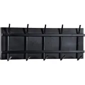 Brix kapstok gabi black mangohout / gecoat staal