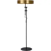 Lucide GIADA - Vloerlamp - Ø 45 cm - 2xE27 - Mat Goud / Messing