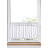 Bonprix Valletje van biologisch katoen met kantrandje maat h/b: 60/145 cm