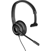 Deltaco Office USB mono headset, volume, Koptelefoon