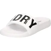 Superdry Strand-/badschoen zwart / wit