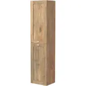 Linie Classo zwevende badkamerkast natuur eik 40 x 30 x 170 cm