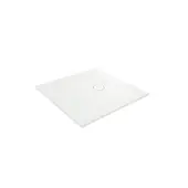 Balmani Lago douchebak 100 x 100 cm Solid Surface mat wit