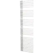 VIPERA Nevada enkele handdoekradiator 50 x 180 cm centrale verwarming Glanzend Wit zijaansluiting 934W