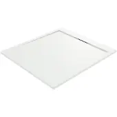Balmani Andes douchebak 100 x 100 cm Solid Surface mat wit