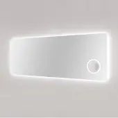 Balmani Giro rechthoekig badkamerspiegel 180 x 70 cm met spiegelverlichting en anti-damp