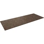 Balmani Stretto enkel of dubbel tablet Dark Emperador marmer 150 x 55 cm