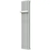 VIPERA Corrason dubbele badkamerradiator 40 x 180 cm centrale verwarming mat wit zij- en middenaansluiting 1994W