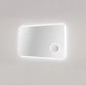 Balmani Giro rechthoekig badkamerspiegel 120 x 70 cm met spiegelverlichting en anti-damp
