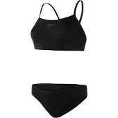 Speedo ECO Endurance+ Thinstrap 2 pieces Badpak Dames - Zwart - Maat 38
