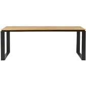Lisomme Joep tuintafel polywood naturel- 210 x 100 cm
