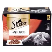 Sheba - Mini filets Traiteur selectie in saus -2x 12x85g