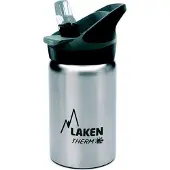 Laken Thermo JANNU 0.35L Dubbelwandige isolerende rvs fles met Jannu drinksysteem