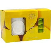 Scentchips Wax Geurset Wit / Groen / Geel 11 X 10 X 18 Cm