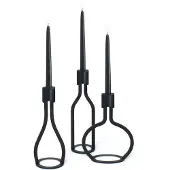 Goods Bottle Kandelaar set van drie design Peter van de Water