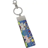 Goebel - James Rizzi | Sleutelhanger A Trip to Remember | Kunstleer - 16cm