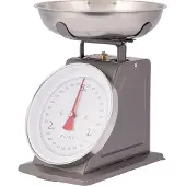 Plint Retro Keukenweegschaal Bijna zwart