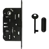 AGB Magneetslot Zwart 22mm Sleutel, asmaat 90mm