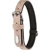 Flamingo Halsband Delu Taupe 29/35cm 15mm
