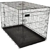 Flamingo Hondenbench S – Opvouwbare Hondenbench Auto – Hondenbench Draadkooi Mezo Zwart – 61x43x50 cm – Ideaal voor Thuis & Onderweg
