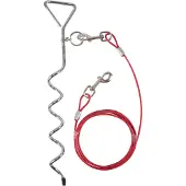 Flamingo Grondpin Pilka 46cm Met Kabel 3m
