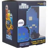 Paladone Lamp Pac-man: Turn To Blue Ghost Icon Light 10 Cm Blauw