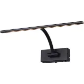Freelight LED schilderijverlichting Matisse, dimbaar, zwart, Woon-/ Eetkamer, metaal, Modern, LED wandlamp