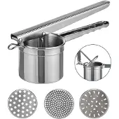 Huismerk Premium Aardappelpers Met 3 Losse Schijven - 28,5 x 9 x 11,2 cm
