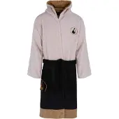 Wave Hawaii Siete Bathrobe Zwart,Grijs M Man