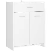 vidaXL Badkamerkast 60x33x80 cm bewerkt hout wit