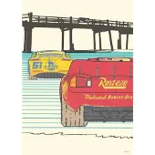 Komar Wanddecoratie Cars Strengthen Together Wanddecoratie voor de kinderkamer - zonder lijst (1 stuk)