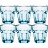 Bormioli Rocco Tumbler Rock Bar Ice Blue 27 cl (Set van 6)