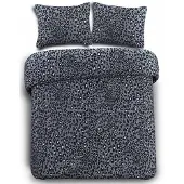Daydream Dekbedovertrek Panter Grijs Katoen-240 x 200 / 220 cm | Lits-Jumeaux