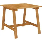 vidaXL Tuintafel 88x88x74 cm massief acaciahout