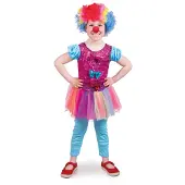 Folat Clownspakje voor Meisjes