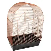 Flamingo Grasparkietenkooi Klara 3 54x34x74.5 cm koperkleurig
