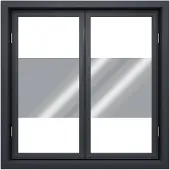 Wicotex Raamfolie zonwerend- 45cm transp/zilver