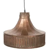 Clayre & Eef Koperkleurig Hanglamp 44*44*42/147 cm E27/max 1*40W 6LMP614