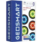 GeoSmart Wheel Set - Magnetische Uitbreidingsset met Wielen - Technische Constructie Accessoires - Vanaf 5 Jaar