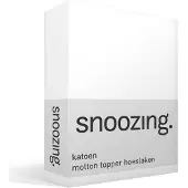 Snoozing katoen topper molton hoeslaken online kopen