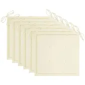 vidaXL Tuinstoelkussens 6 st 50x50x3 cm oxford stof crèmekleurig