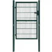vidaXL 2D Hekpoort (Enkel) Groen 100x160 cm