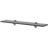 vidaXL Zwevend schap 60x20 cm 8 mm glas