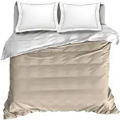 De Witte Lietaer Dekbedovertrek De Witte Lietaer Bumblebee White Vision Taupe Percal