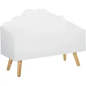 Atmosphera 58x28x45.5 Cm Drawer Storage Shelf Wit Kinderen