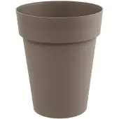 Eda Vase Toscane mi-haut ø44cm x H53cm Taupe
