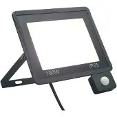 vidaXL Spotlight met sensor LED 100 W koudwit