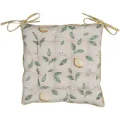 Clayre & Eef Beige Kussen met foam 40*40*4 cm LEL29