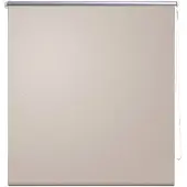 vidaXL Rolgordijn verduisterend 164,4 x 230 cm stofbreedte 160 cm beige