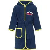 Playshoes Badjas Brandweer Donkerblauw Junior Maat 134/140